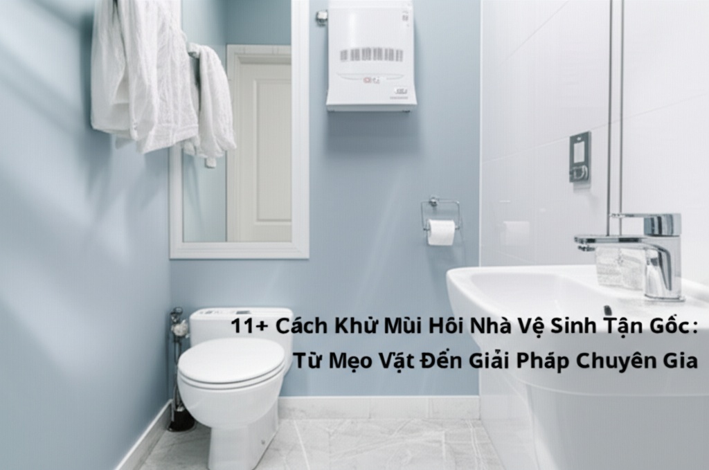 Hình minh họa cho bài viết: 11+ Cách Khử Mùi Hôi Nhà Vệ Sinh Tận Gốc: Từ Mẹo Vặt Đến Giải Pháp Chuyên Gia