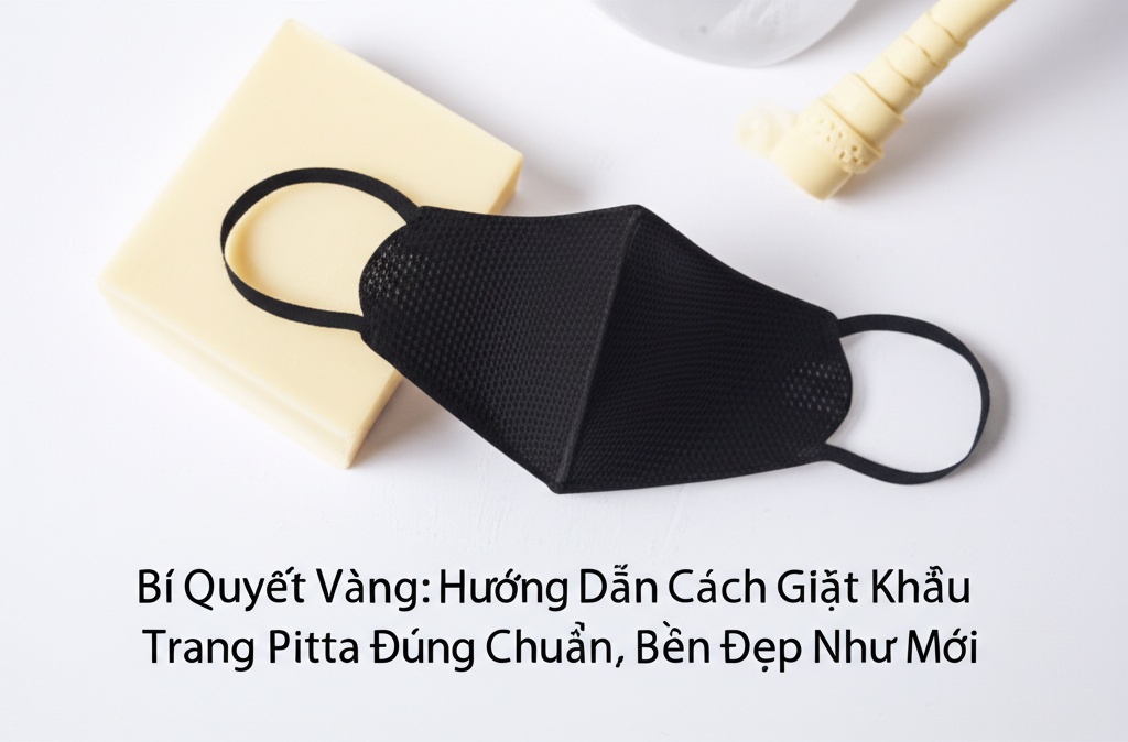 Hình minh họa cho bài viết: Bí Quyết Vàng: Hướng Dẫn Cách Giặt Khẩu Trang Pitta Đúng Chuẩn, Bền Đẹp Như Mới