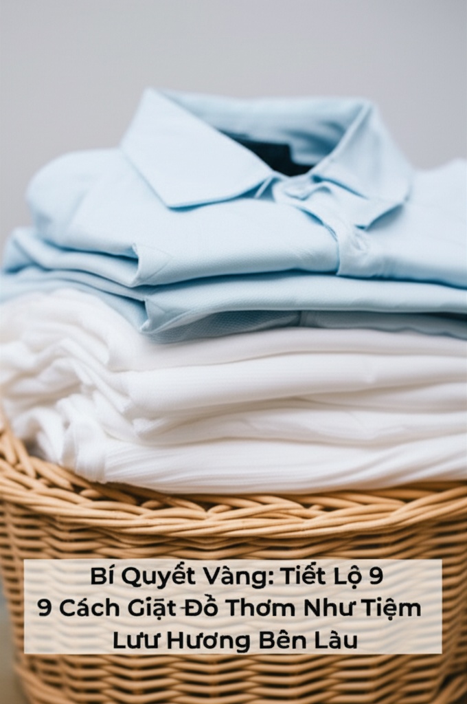 Hình minh họa cho bài viết: Bí Quyết Vàng: Tiết Lộ 9 Cách Giặt Đồ Thơm Như Tiệm, Lưu Hương Bền Lâu