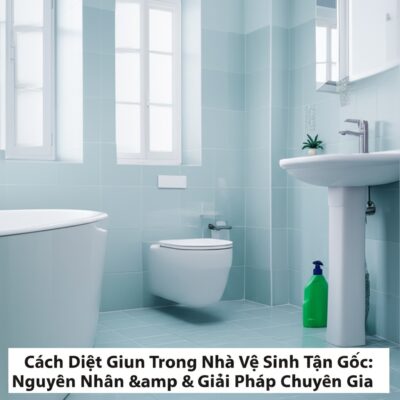 Cách Diệt Giun Trong Nhà Vệ Sinh Tận Gốc: Nguyên Nhân & Giải Pháp Chuyên Gia