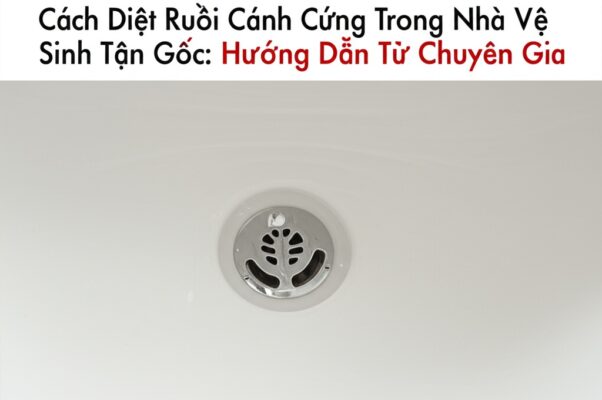 Cách Diệt Ruồi Cánh Cứng Trong Nhà Vệ Sinh Tận Gốc: Hướng Dẫn Từ Chuyên Gia