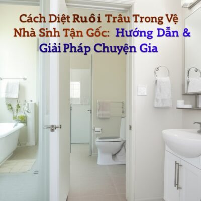 Cách Diệt Ruồi Trâu Trong Nhà Vệ Sinh Tận Gốc: Hướng Dẫn & Giải Pháp Chuyên Gia