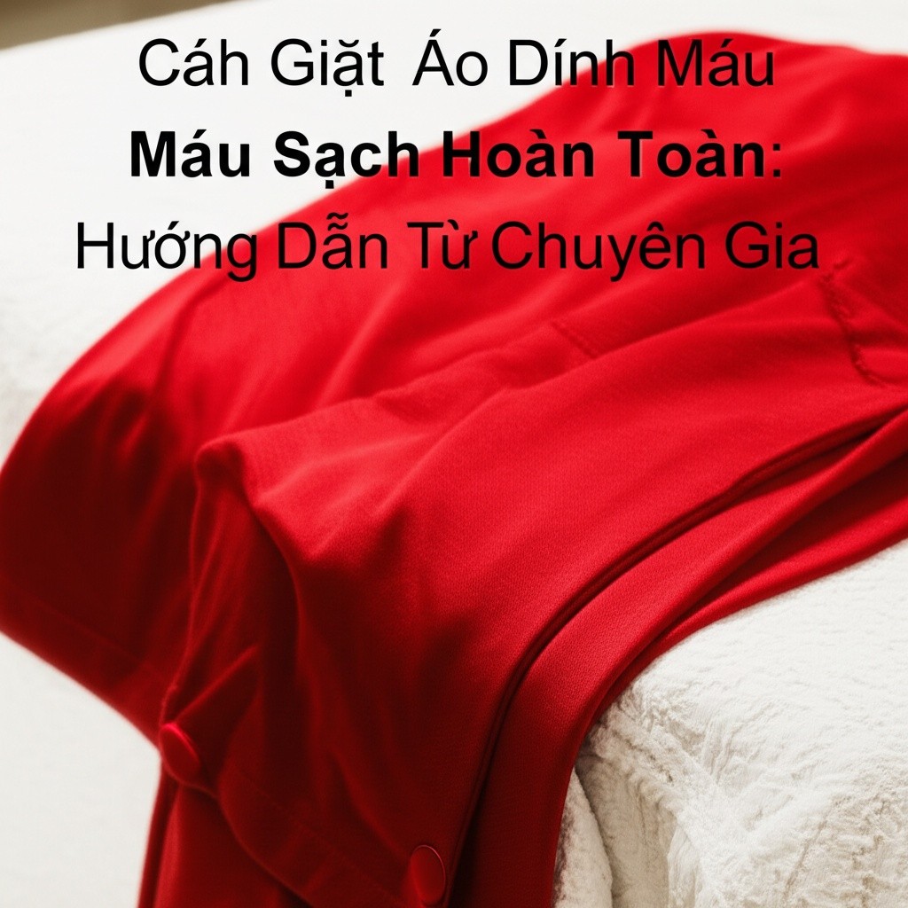 Hình minh họa cho bài viết: Cách Giặt Áo Dính Máu Sạch Hoàn Toàn: Hướng Dẫn Từ Chuyên Gia