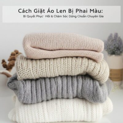 Cách Giặt Áo Len Bị Phai Màu: Bí Quyết Phục Hồi & Chăm Sóc Đúng Chuẩn Chuyên Gia