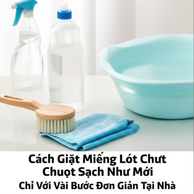 Cách Giặt Miếng Lót Chuột Sạch Như Mới Chỉ Với Vài Bước Đơn Giản Tại Nhà