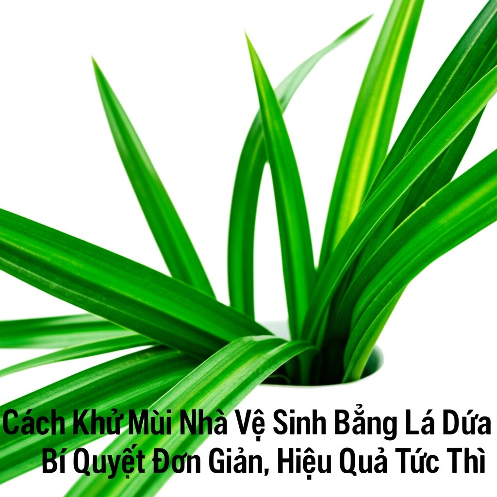 Hình minh họa cho bài viết: Cách Khử Mùi Nhà Vệ Sinh Bằng Lá Dứa: Bí Quyết Đơn Giản, Hiệu Quả Tức Thì