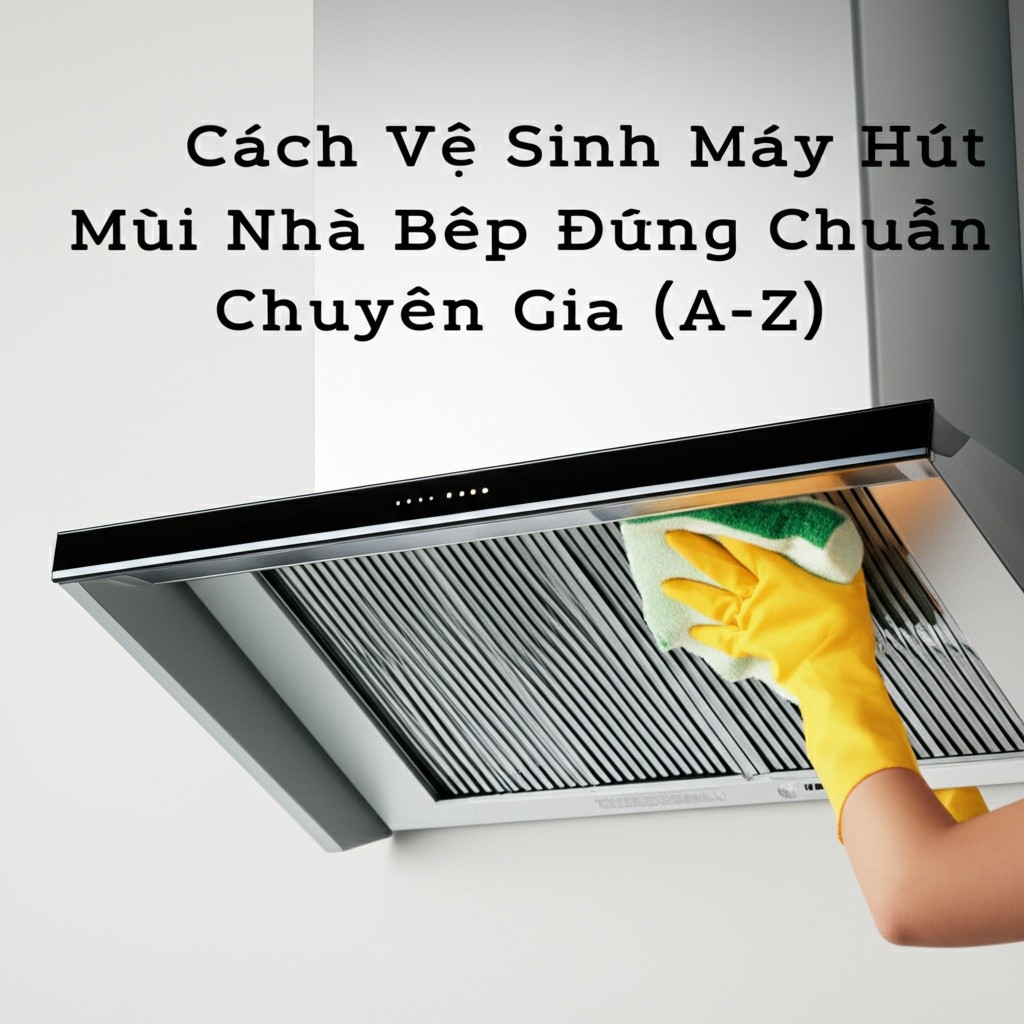 Hình minh họa cho bài viết: Cách Vệ Sinh Máy Hút Mùi Nhà Bếp Đúng Chuẩn Chuyên Gia (A-Z)