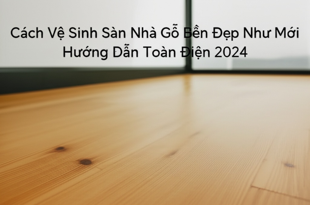 Hình minh họa cho bài viết: Cách Vệ Sinh Sàn Nhà Gỗ Bền Đẹp Như Mới: Hướng Dẫn Toàn Diện 2024