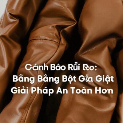 Cảnh Báo Rủi Ro: Cách Giặt Áo Da Bằng Bột Giặt Và Giải Pháp An Toàn Hơn