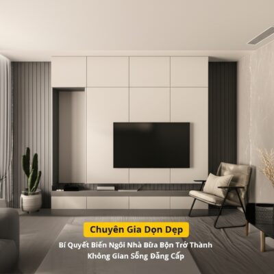 Chuyên Gia Dọn Dẹp: Bí Quyết Biến Ngôi Nhà Bừa Bộn Trở Thành Không Gian Sống Đẳng Cấp