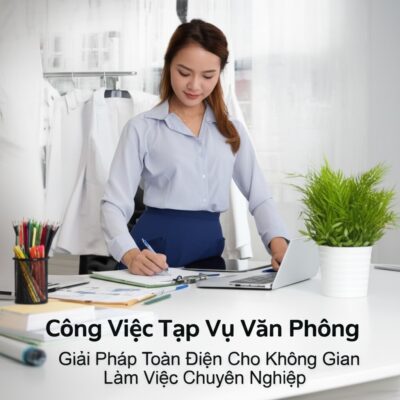 Công Việc Tạp Vụ Văn Phòng: Giải Pháp Toàn Diện Cho Không Gian Làm Việc Chuyên Nghiệp