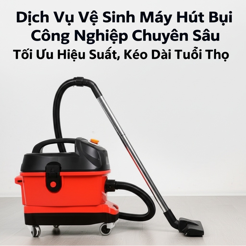Hình minh họa cho bài viết: Dịch Vụ Vệ Sinh Máy Hút Bụi Công Nghiệp Chuyên Sâu: Tối Ưu Hiệu Suất, Kéo Dài Tuổi Thọ