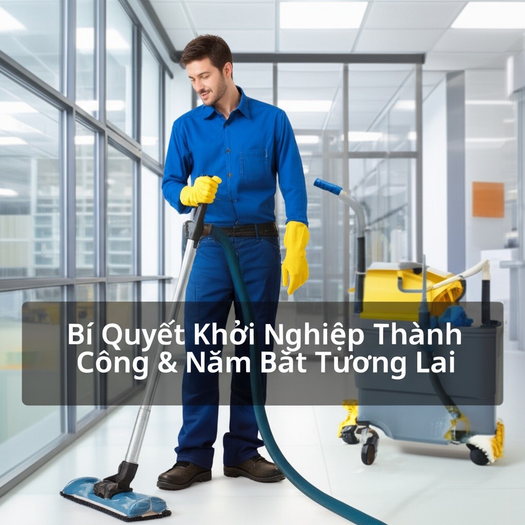 Hình minh họa cho bài viết: Học Nghề Vệ Sinh Công Nghiệp: Bí Quyết Khởi Nghiệp Thành Công & Nắm Bắt Tương Lai