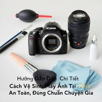 Hướng Dẫn Chi Tiết Cách Vệ Sinh Máy Ảnh Tại Nhà An Toàn, Đúng Chuẩn Chuyên Gia
