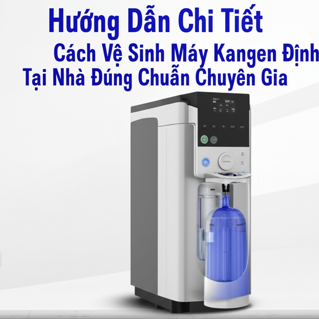 Hình minh họa cho bài viết: Hướng Dẫn Chi Tiết Cách Vệ Sinh Máy Kangen Định Kỳ Tại Nhà Đúng Chuẩn Chuyên Gia