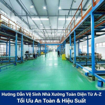 Hướng Dẫn Vệ Sinh Nhà Xưởng Toàn Diện Từ A-Z: Tối Ưu An Toàn & Hiệu Suất