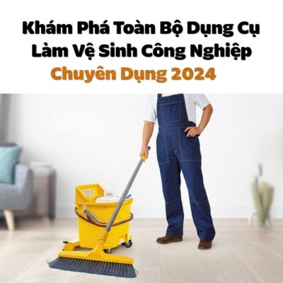 Khám Phá Toàn Bộ Dụng Cụ Làm Vệ Sinh Công Nghiệp Chuyên Dụng 2024