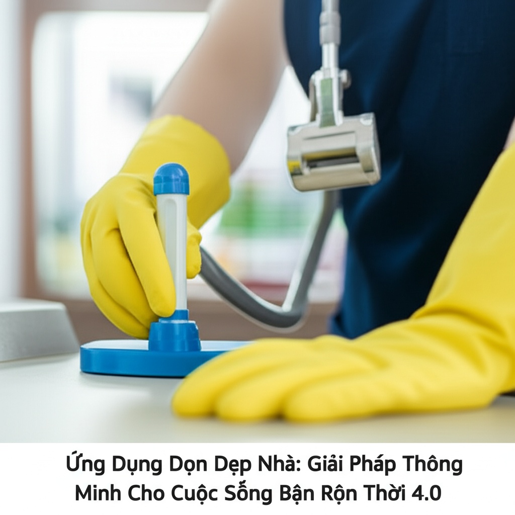 Hình minh họa cho bài viết: Ứng Dụng Dọn Dẹp Nhà: Giải Pháp Thông Minh Cho Cuộc Sống Bận Rộn Thời 4.0